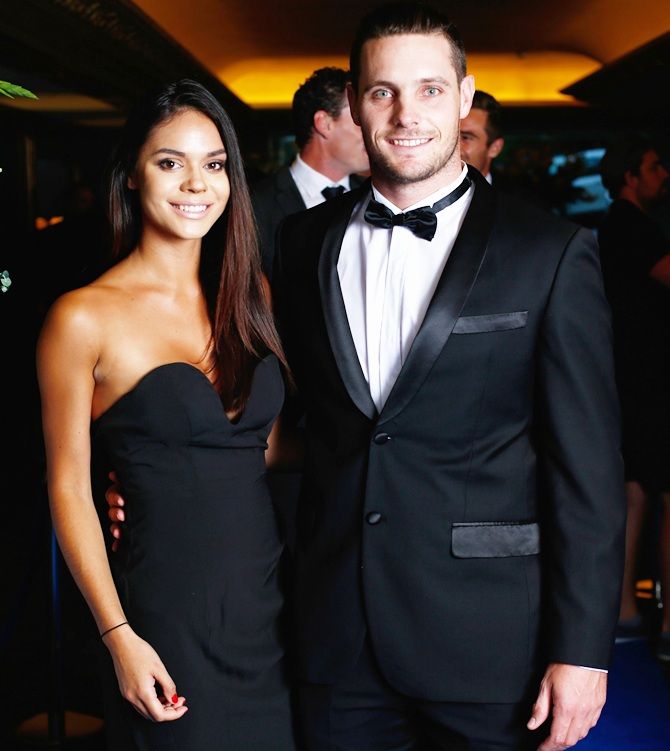 Mitchell McClenaghan and partner