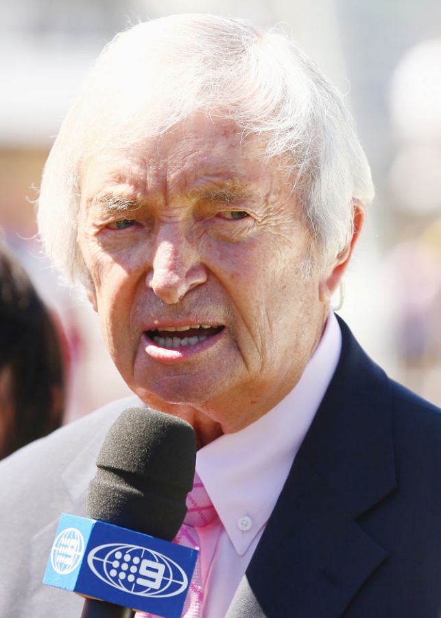Former Australian Captain and Channel 9 commentator Richie Benaud