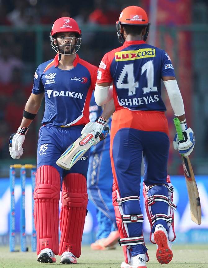 Jean-Paul Duminy and Shreyas Iyer