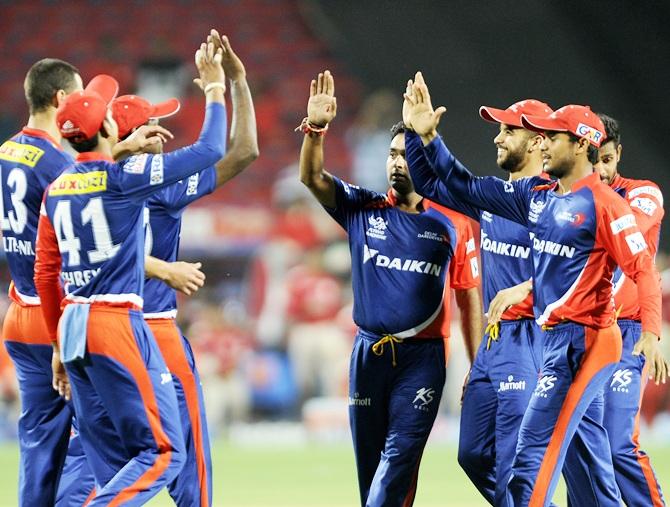 Delhi Daredevils players