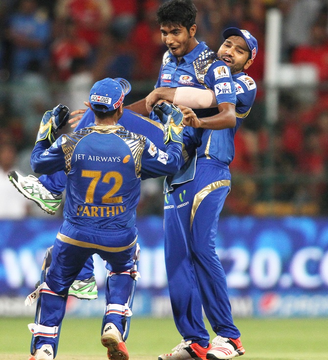 Jasprit Bumrah of Mumbai Indians