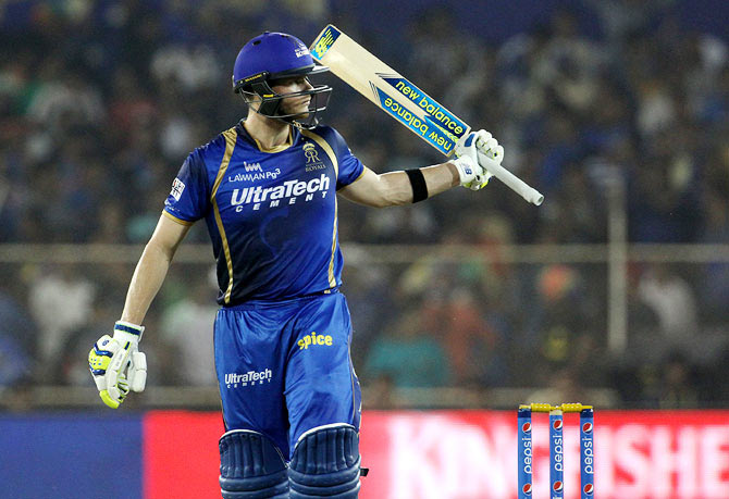 Rajasthan Royals' Steve Smith