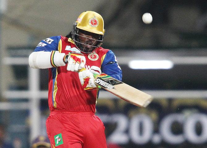 Chris Gayle of Royal Challengers Bangalore