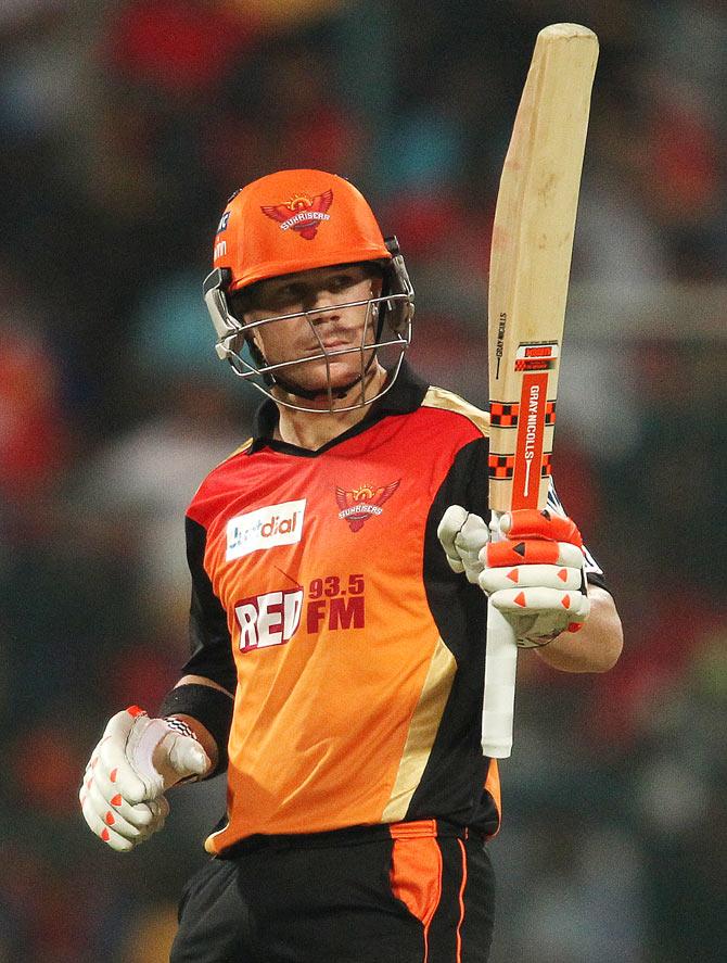 Sunrisers Hyderabad captain David Warner