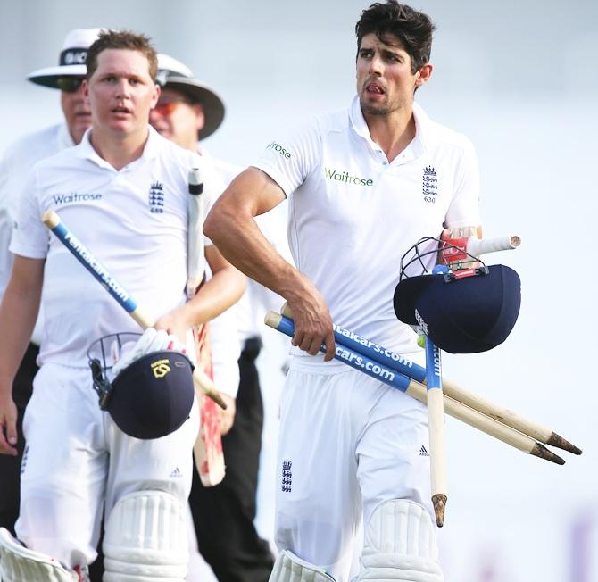 Alastair Cook of England