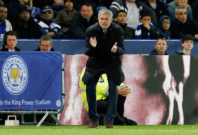 Chelsea coach Jose Mourinho