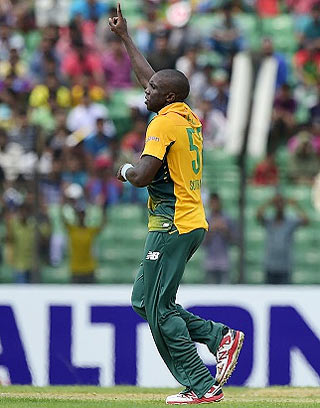 South Africa spinner Eddie Leie