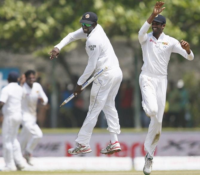 Sri Lanka's captain Angelo Mathews