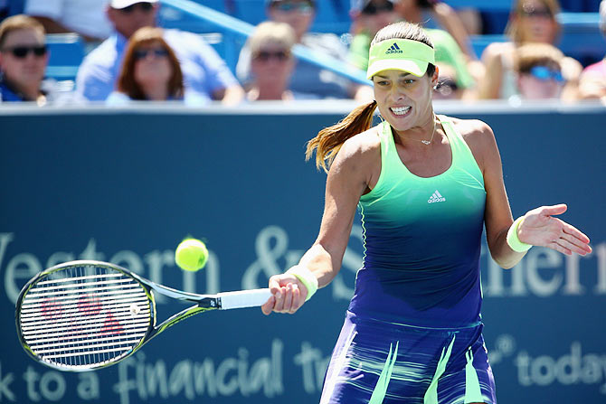 Serbia's Ana Ivanovic will play the opening match at the Arthur Ashe centre court