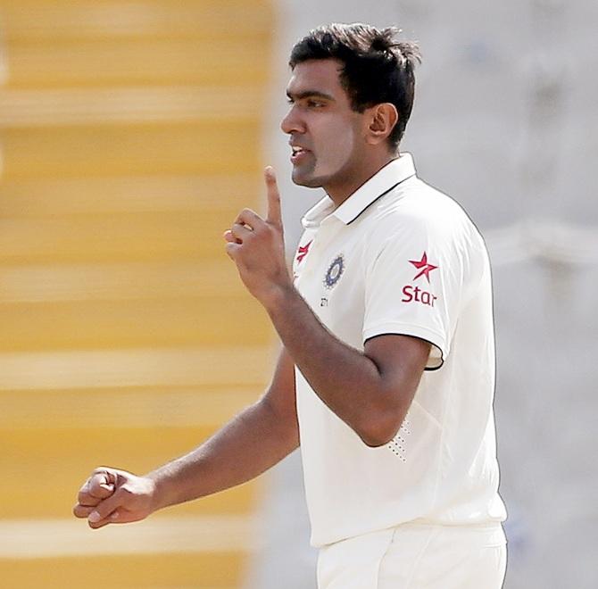 India's Ravichandran Ashwin 