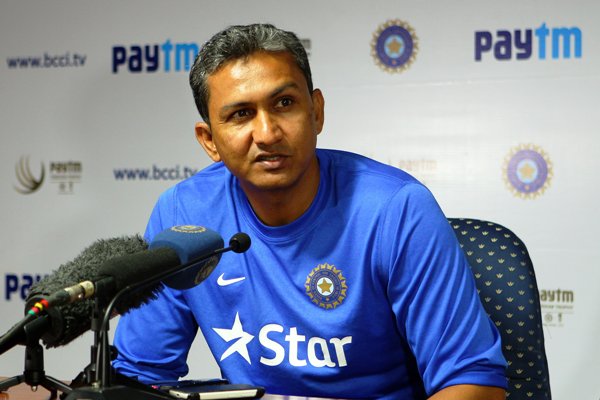India batting coach Sanjay Bangar addresses the media 