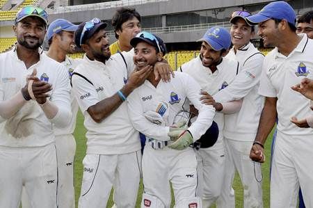 Bengal players celebrate