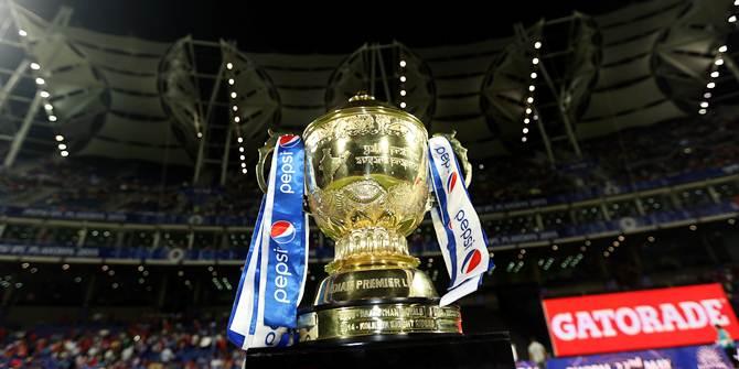 The IPL trophy