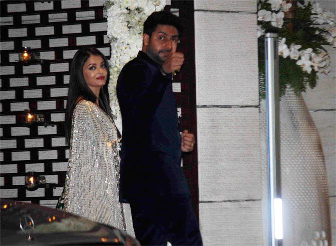 Abhishek and wife Aiswarya Rai Bachchan