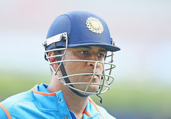 India captain Mahendra Singh Dhoni