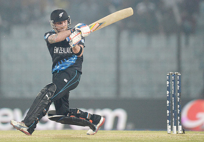 New Zealand's Brendon McCullum