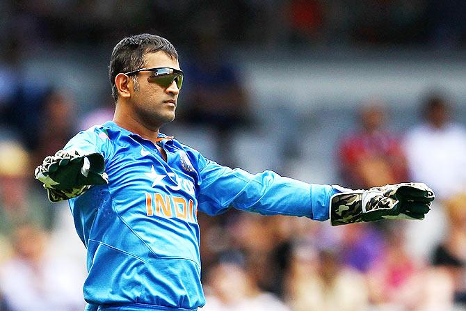 India captain Mahendra Singh Dhoni