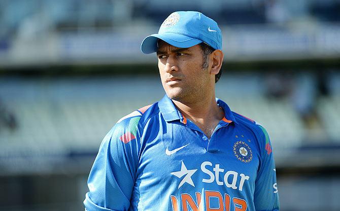 India captain Mahendra Singh Dhoni