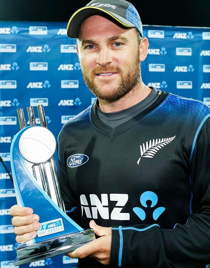 Brendon McCullum of New Zealand