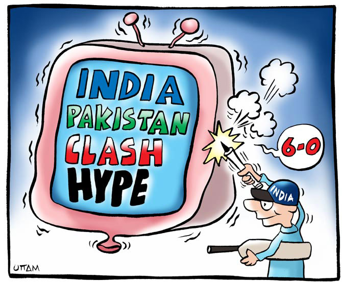 The doosra: 6-0? Are India and Pakistan playing a tennis match? - Rediff  Cricket