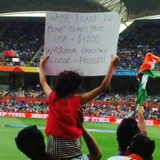 Indian cricket fans at Adelaide