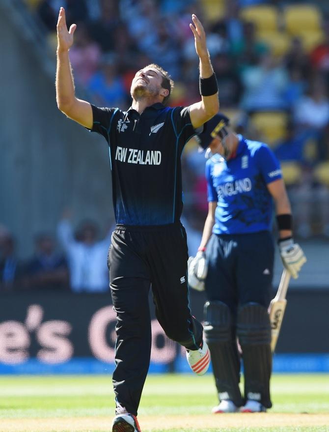 Tim Southee of New Zealand