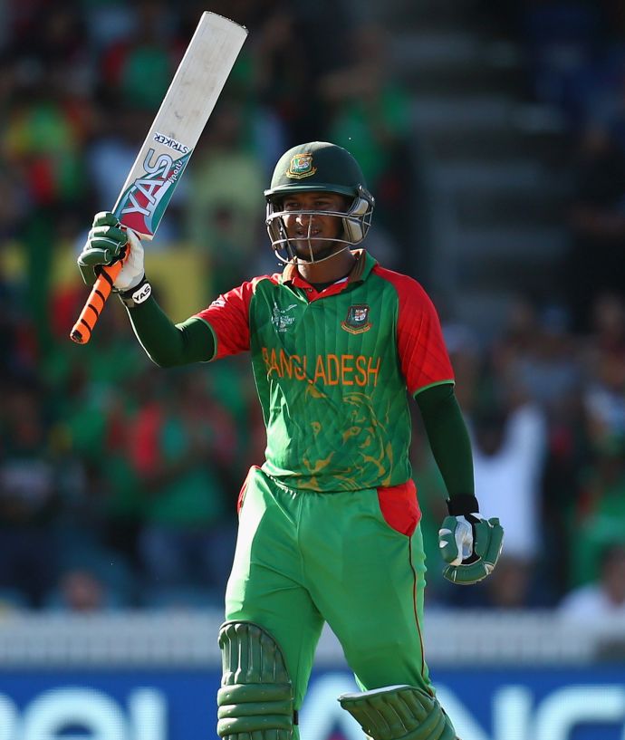 shakib cricket bangladesh hasan al bar players rediff raises talisman century
