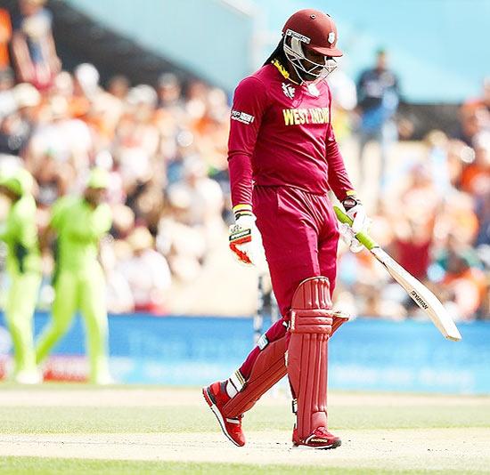 West Indies opener Chris Gayle