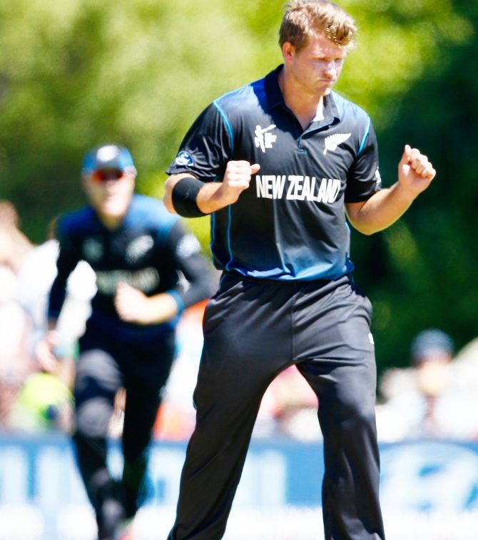 Corey Anderson of New Zealand 