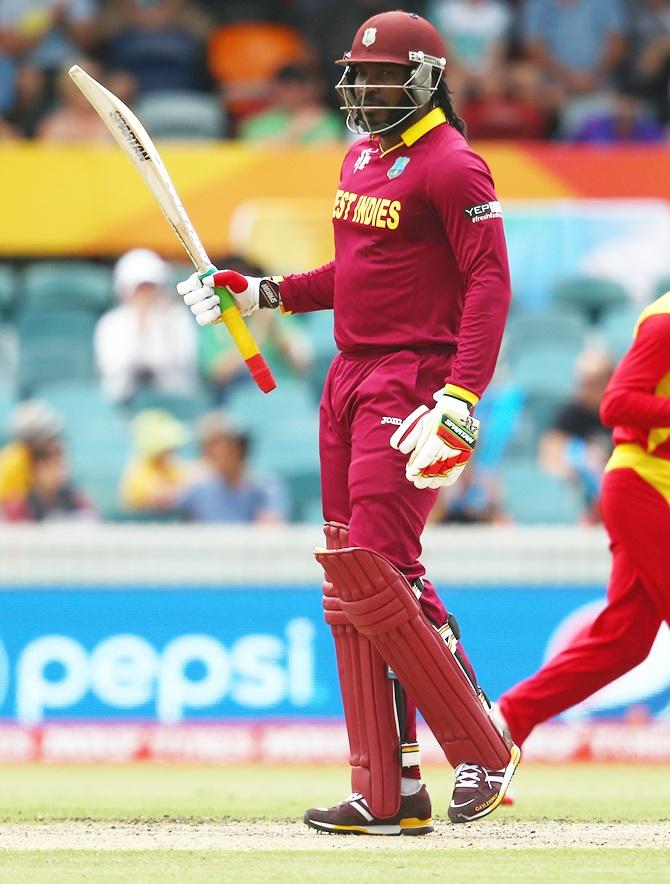 Chris Gayle of West Indies