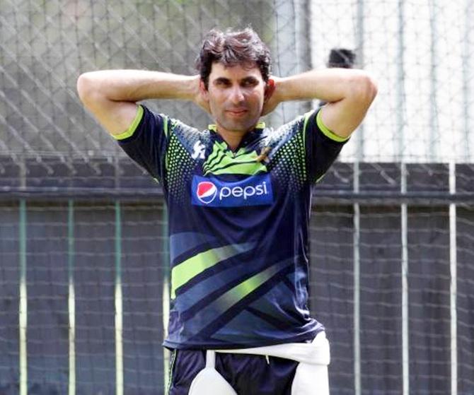 Pakistan captain Misbah Ul Haq