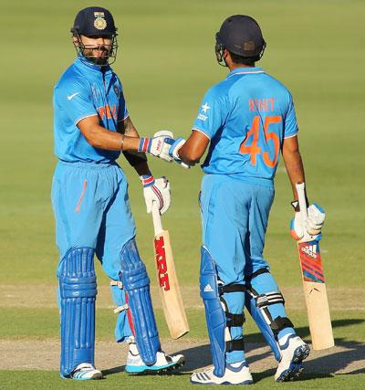 Virat Kohli and Rohit Sharma