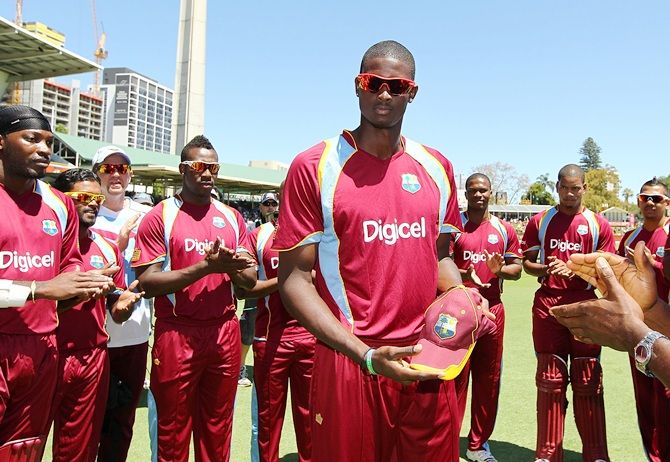 Jason Holder of the West Indies