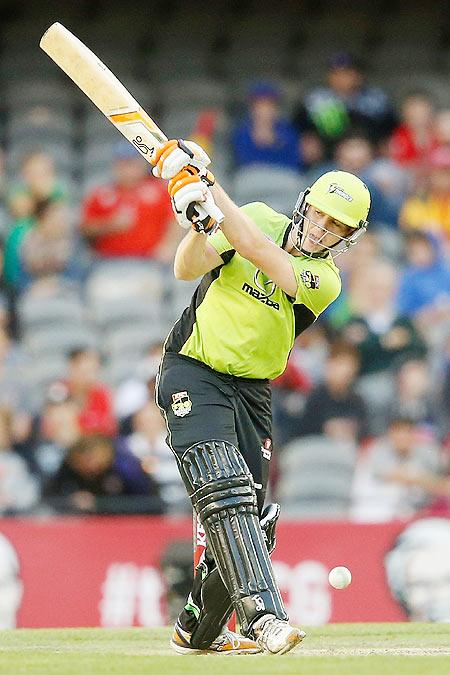 Daniel Hughes of the Sydney Thunder bats