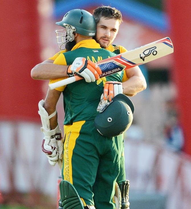 Hashim Amla and Rilee Rossouw