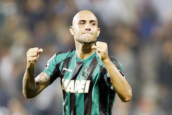 Sassuolo's Simone Zaza 