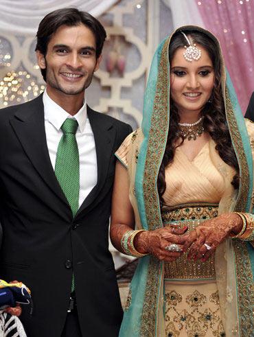 Sohrab Mirza and Sania Mirza