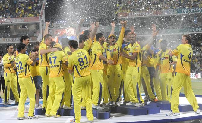  Chennai Super Kings players 