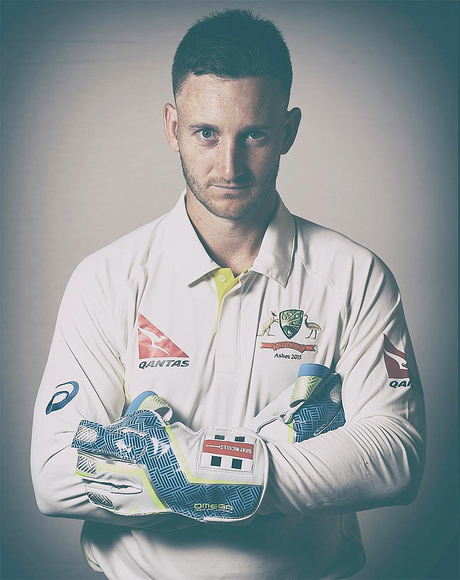 Australia 'keeper Peter Nevill 