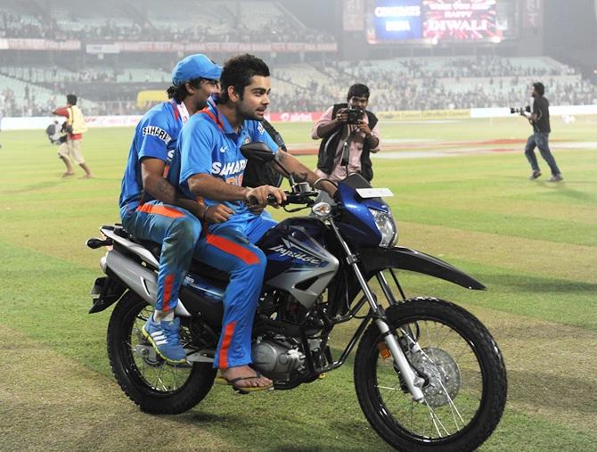 Virat Kohli and Ravindra Jadeja