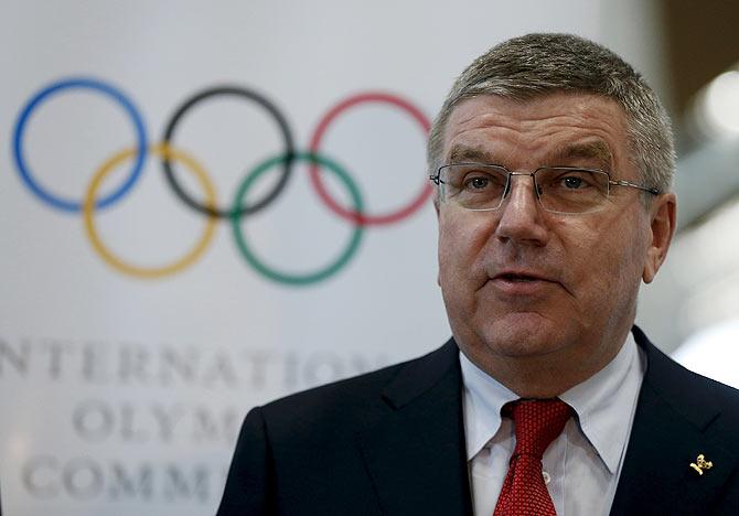 IOC President Thomas Bach