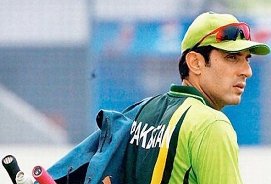 Pakistan's captain Misbah-ul-Haq