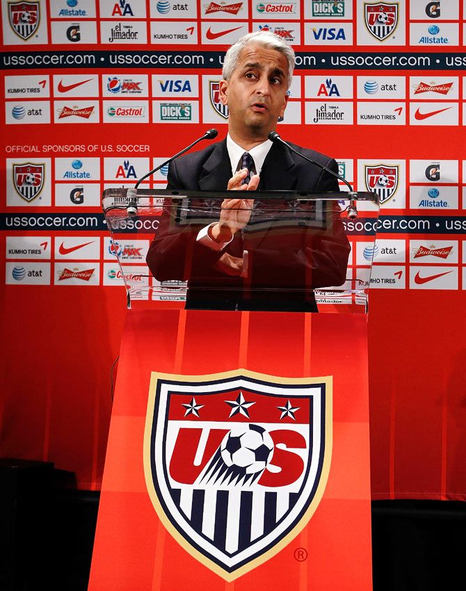 US soccer president Sunil Gulati