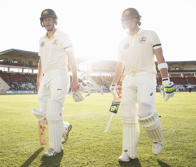Adam Voges and Steve Smith