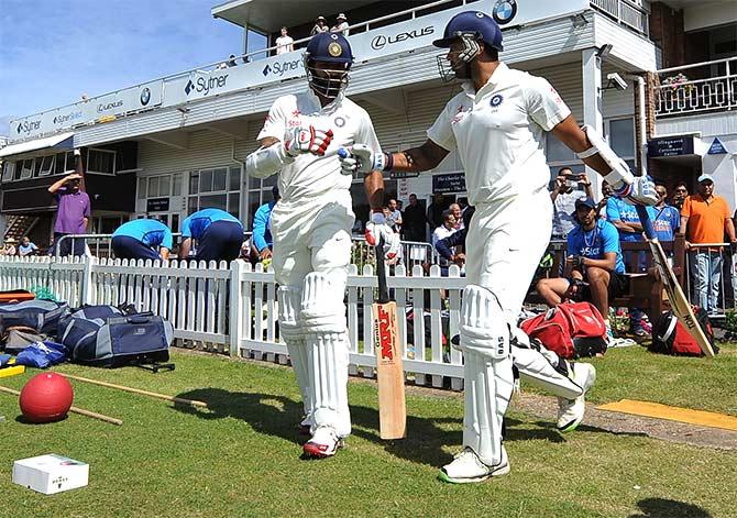 Murali Vijay and Shikhar Dhawan 