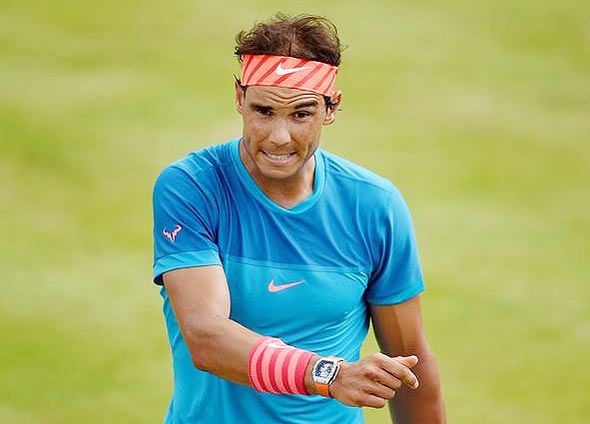 Rafael Nadal after his loss on Tuesday