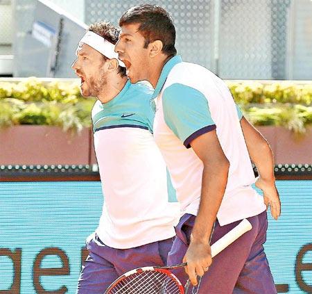 Rohan Bopanna and Florin Mergea