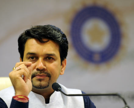 BCCI chief Anurag Thakur