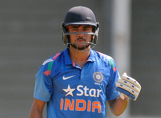 India's Manish Pandey