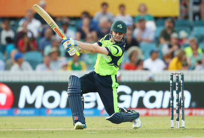 William Porterfield of Ireland bats